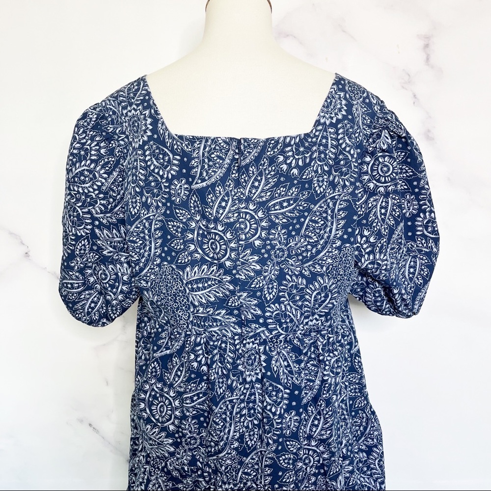 Madewell Blue Floral Dress - Picture 11 of 15
